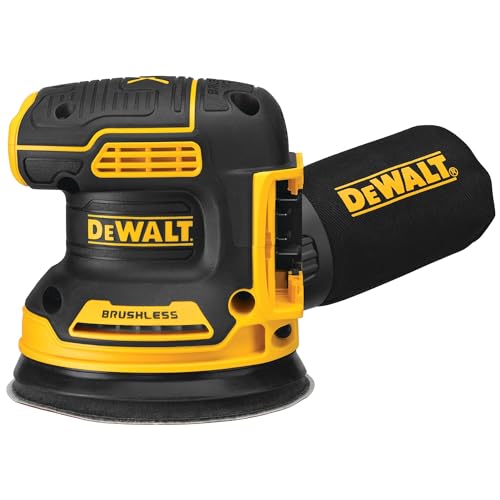 20V Cordless Random Orbital Sander with Dust Control