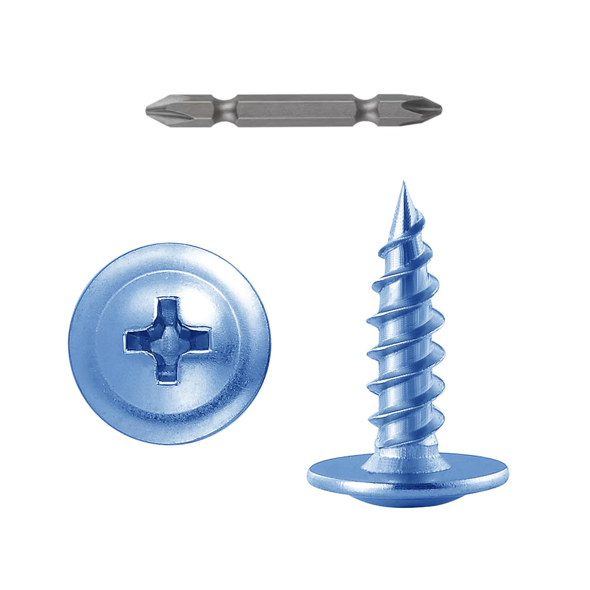 Phillips Truss Head Self-Tapping Wood Screws