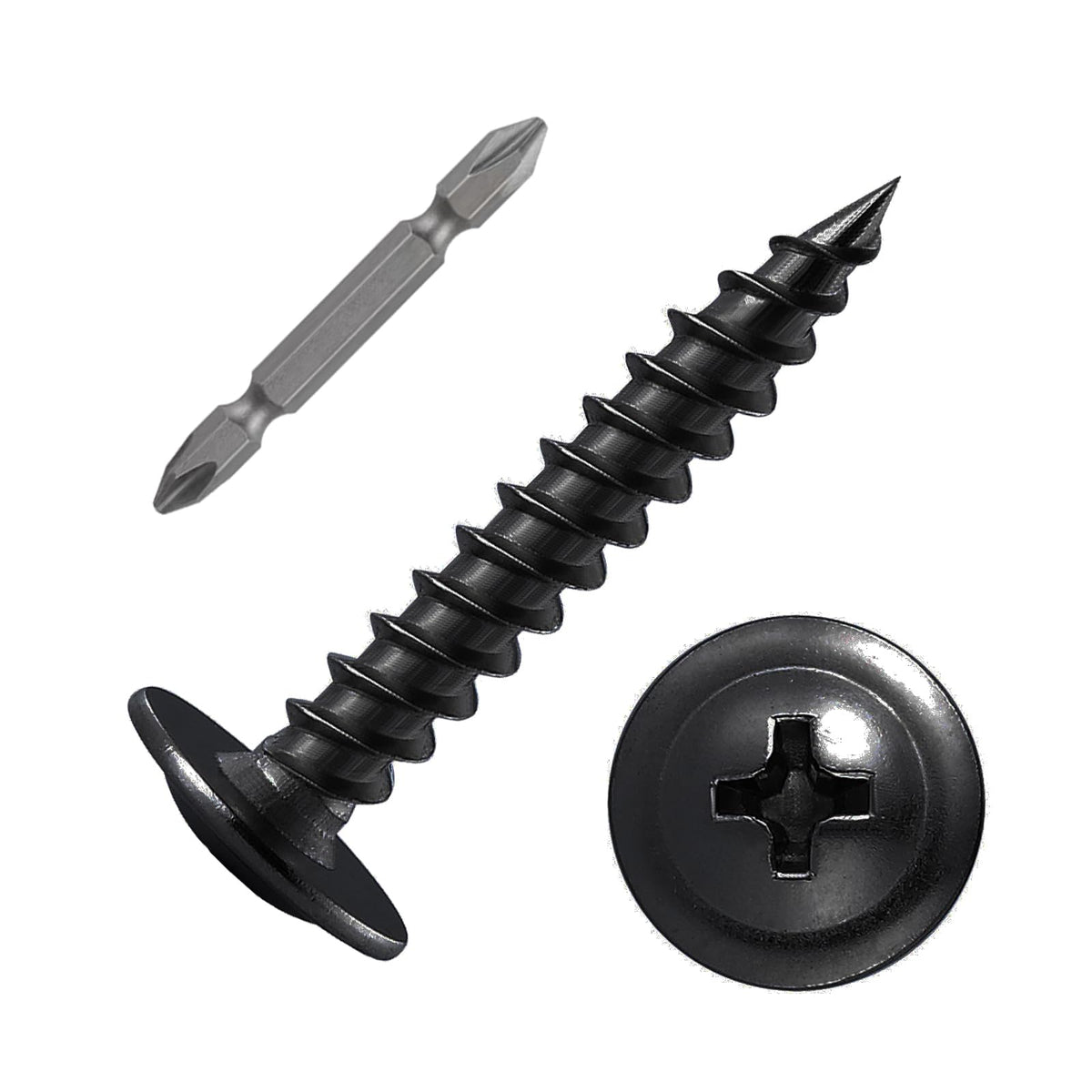 Phillips Truss Head Self-Tapping Wood Screws