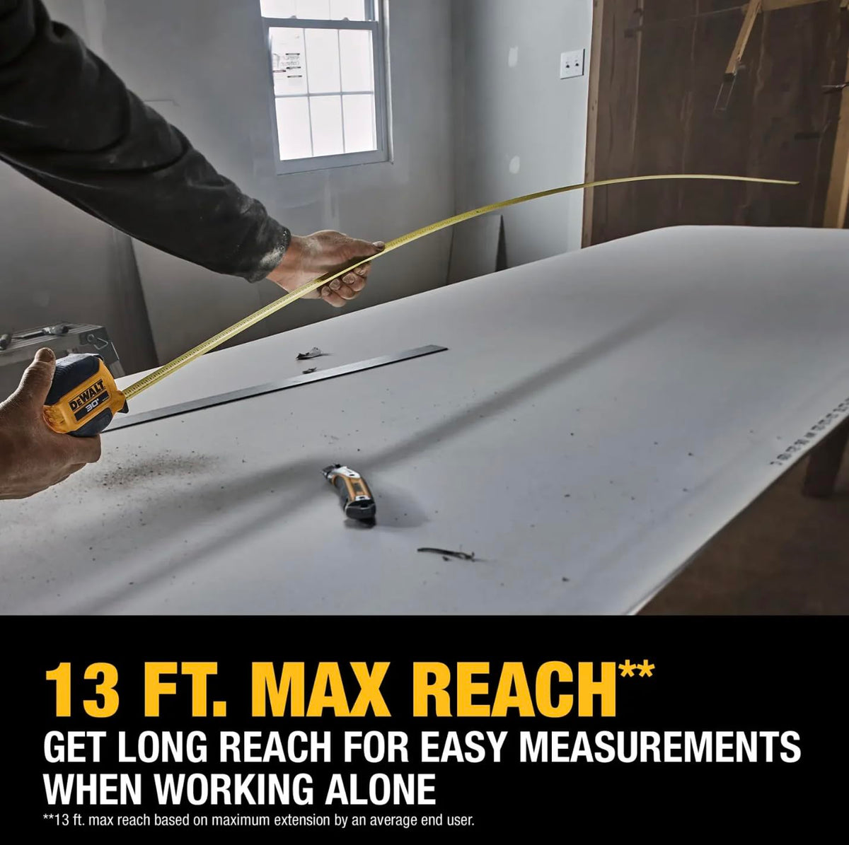 30-Foot Compact Heavy-Duty Tape Measure