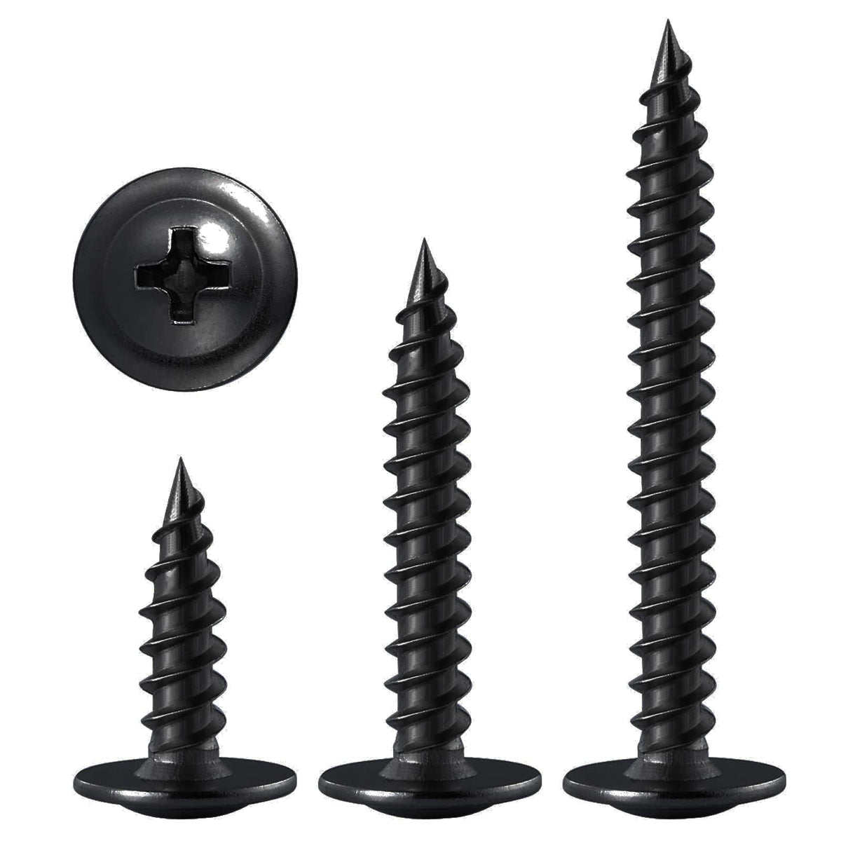 Phillips Truss Head Self-Tapping Wood Screws
