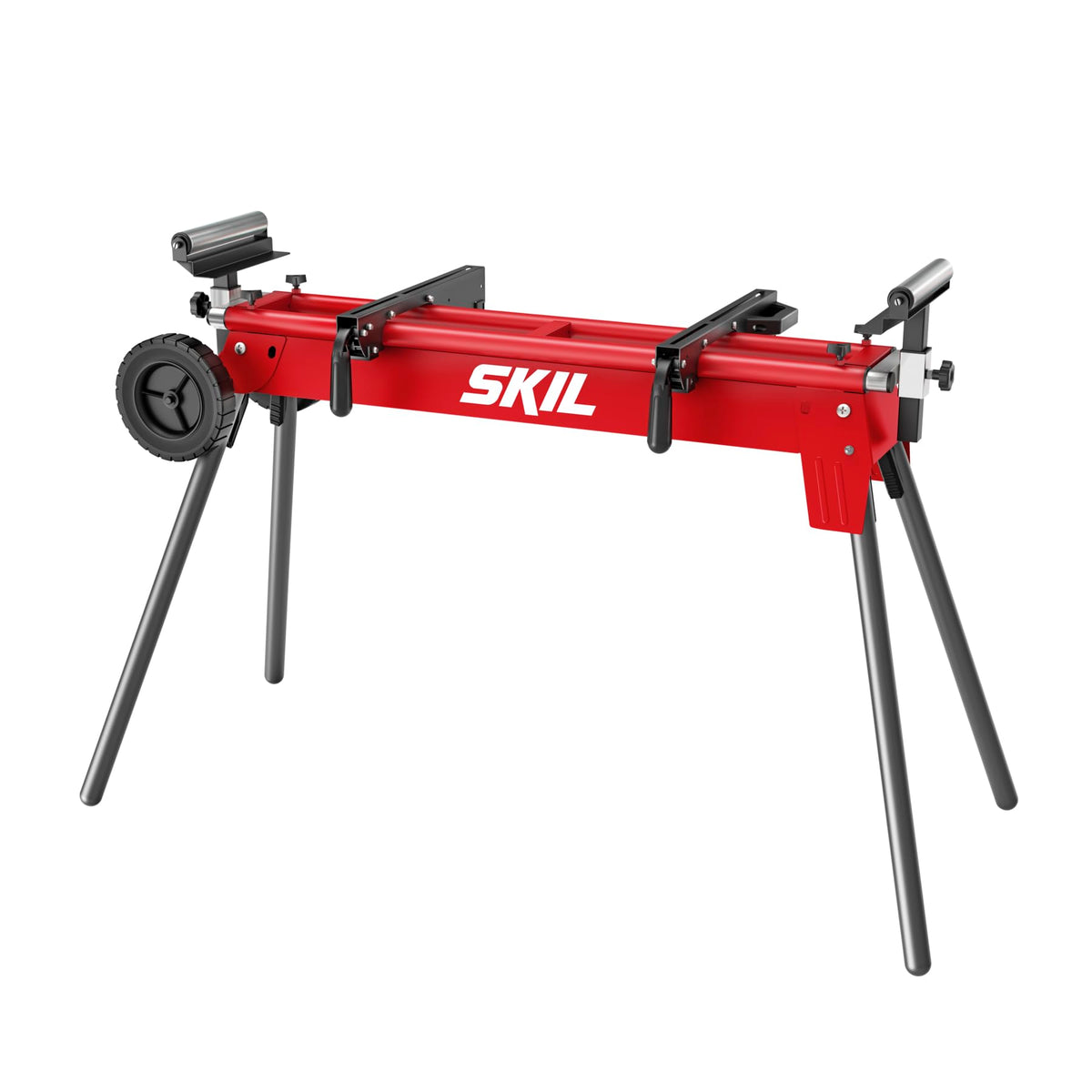 SKIL Folding Miter Saw Stand – 8-In Wheels