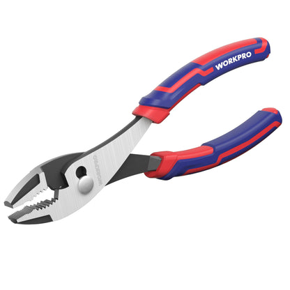 Slip Joint Pliers with Soft Grip and Serrated Jaw