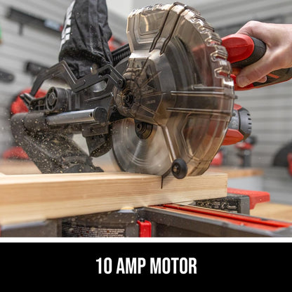 SKIL Folding Miter Saw Stand – 8-In Wheels