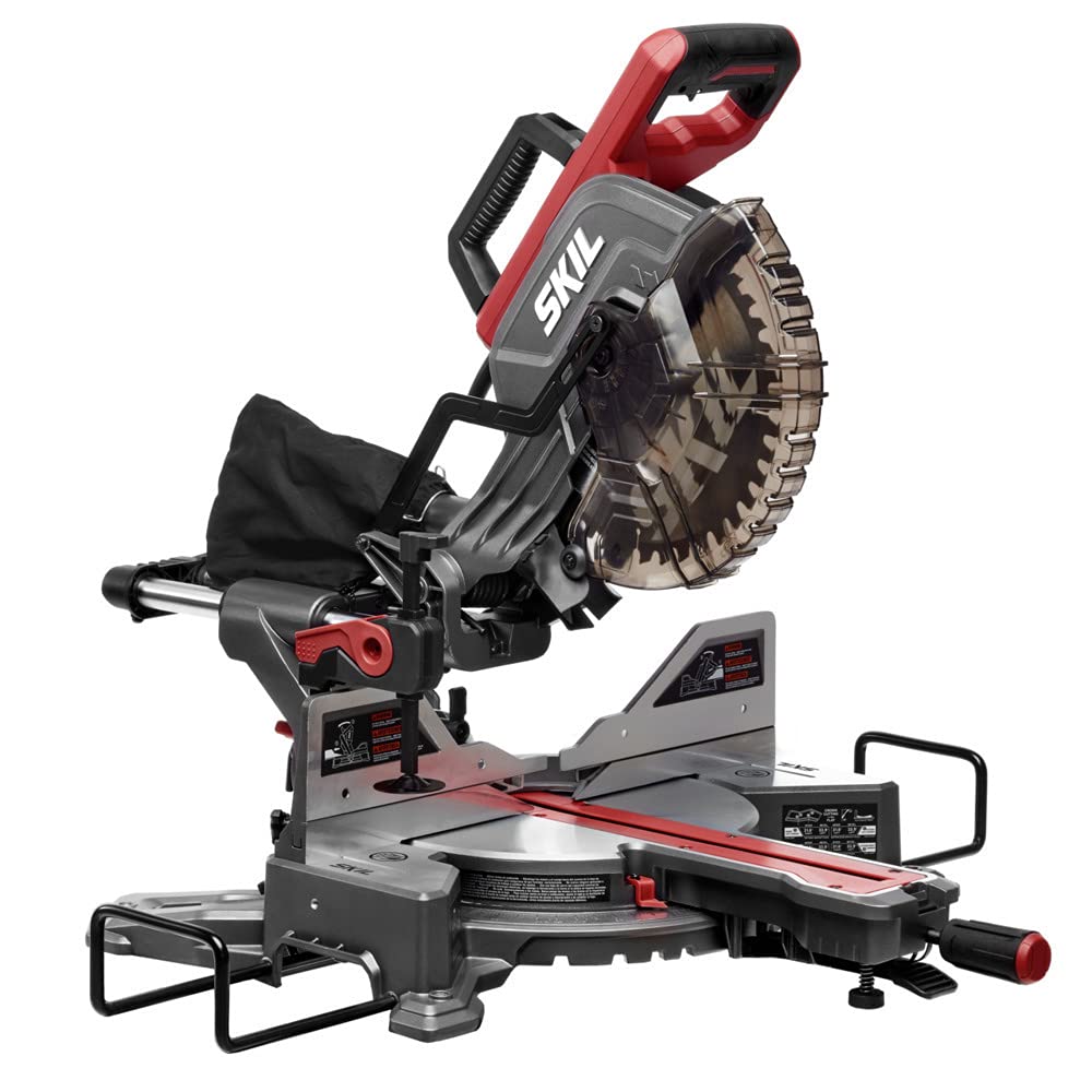 SKIL Folding Miter Saw Stand – 8-In Wheels