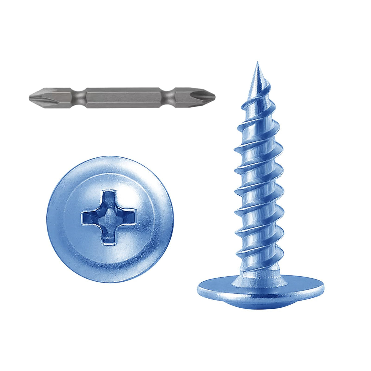 Phillips Truss Head Self-Tapping Wood Screws