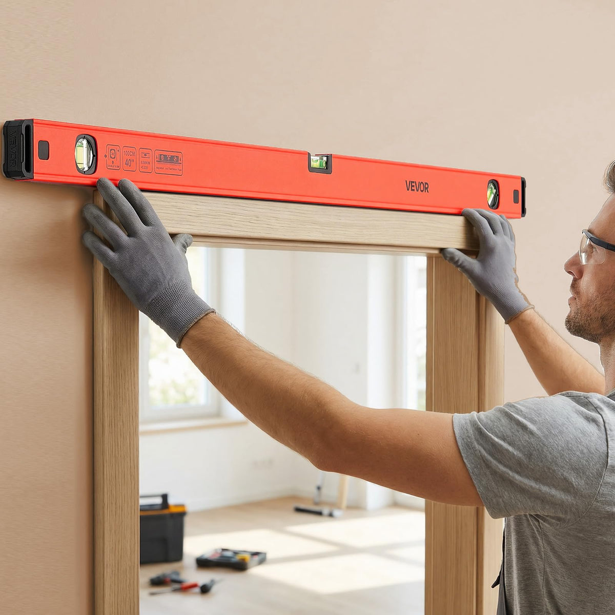 Magnetic Torpedo Level with Aluminum Alloy Body