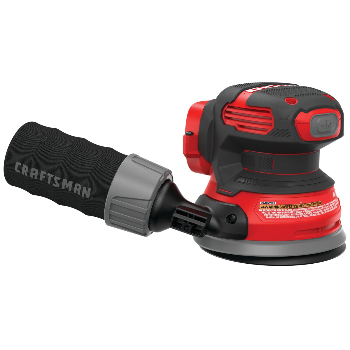 20V Cordless Random Orbit Sander with Dust Control