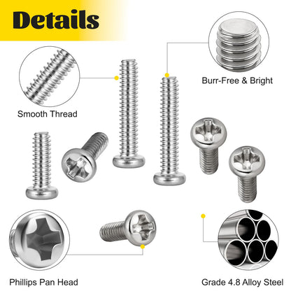 Fgruh Screws and Bolts Assorted Set