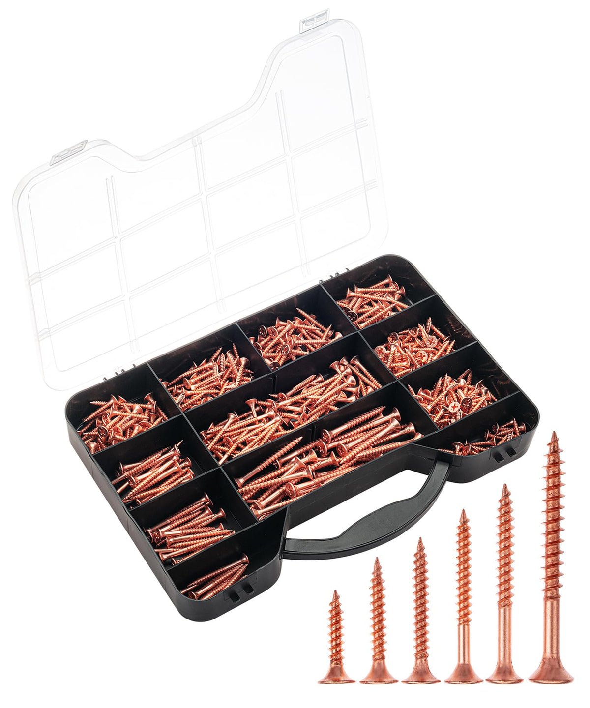 Mr. Pen- Wood Screws Assortment Kit, 152 pcs, Phillips Tips, Wood Screws