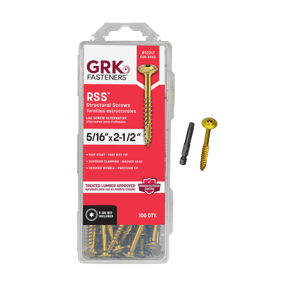 GRK RSS Structural Screws – Climatek Coated