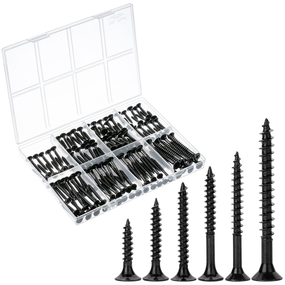 Wood Screw Assortment Kit with Phillips Heads