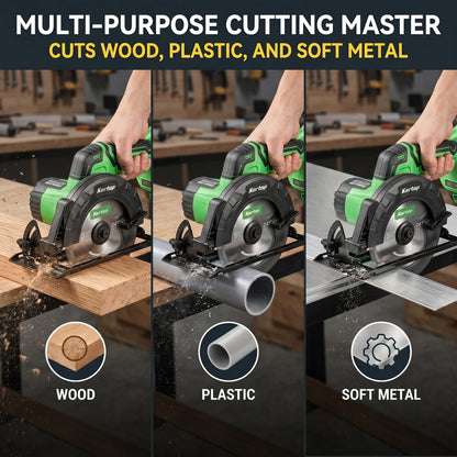 KARTOP 5-1/2-In Cordless Mini Circular Saw Kit