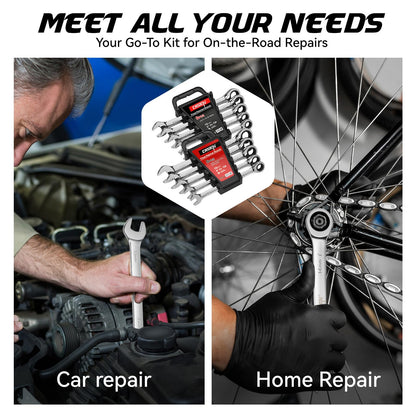 Ratchet Wrench Set for Automotive and Home Repairs