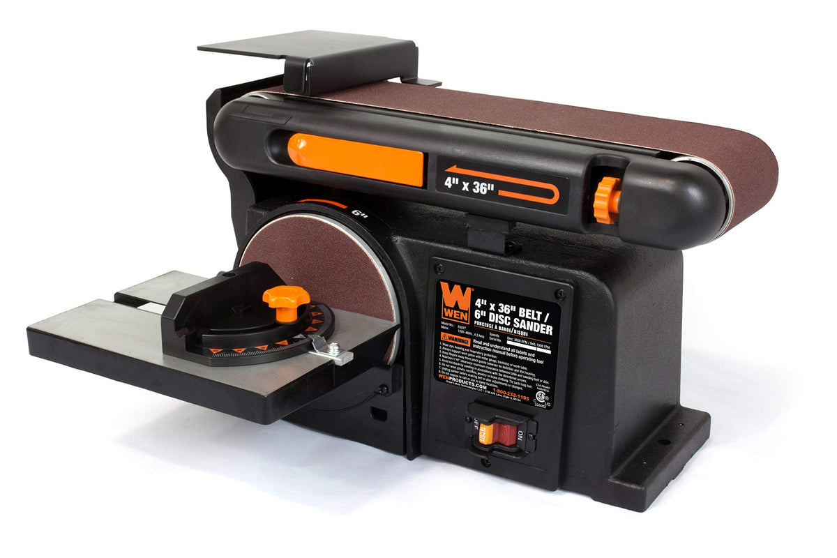 Disc Sander with Heavy-Duty Cast Iron Base