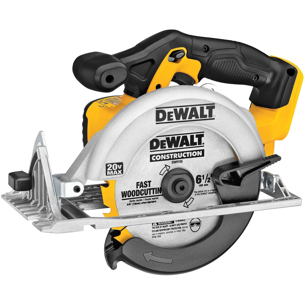 DEWALT 20V MAX 6-1/2-In Cordless Circular Saw