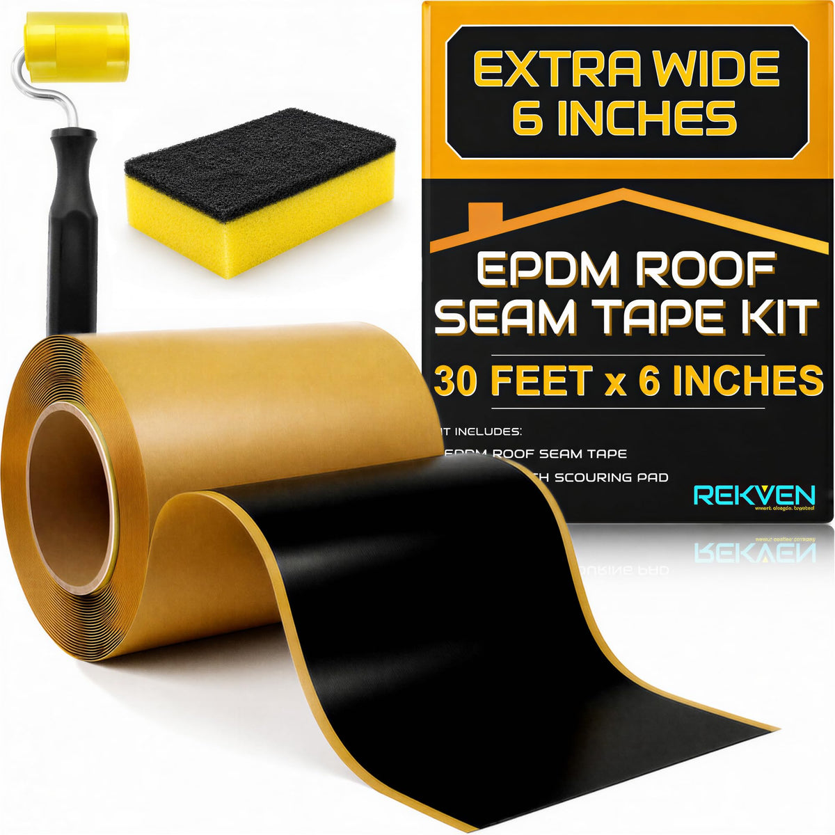 EPDM Seam Tape – Double-Sided Butyl Roofing Tape