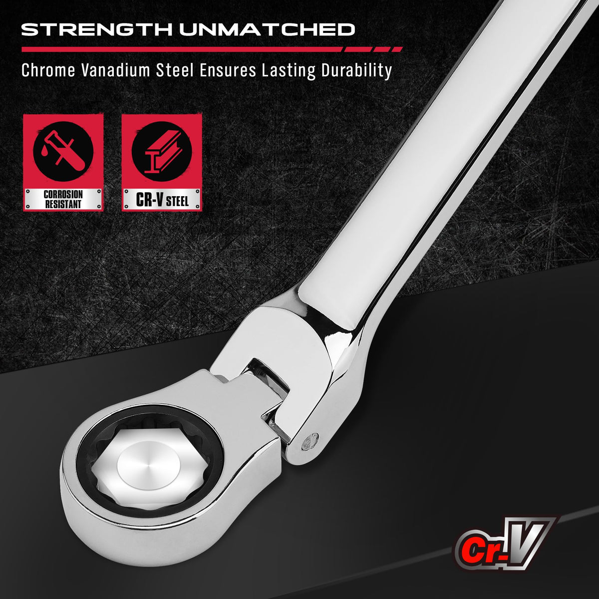 SAE & Metric Combination Wrench Set for Repairs