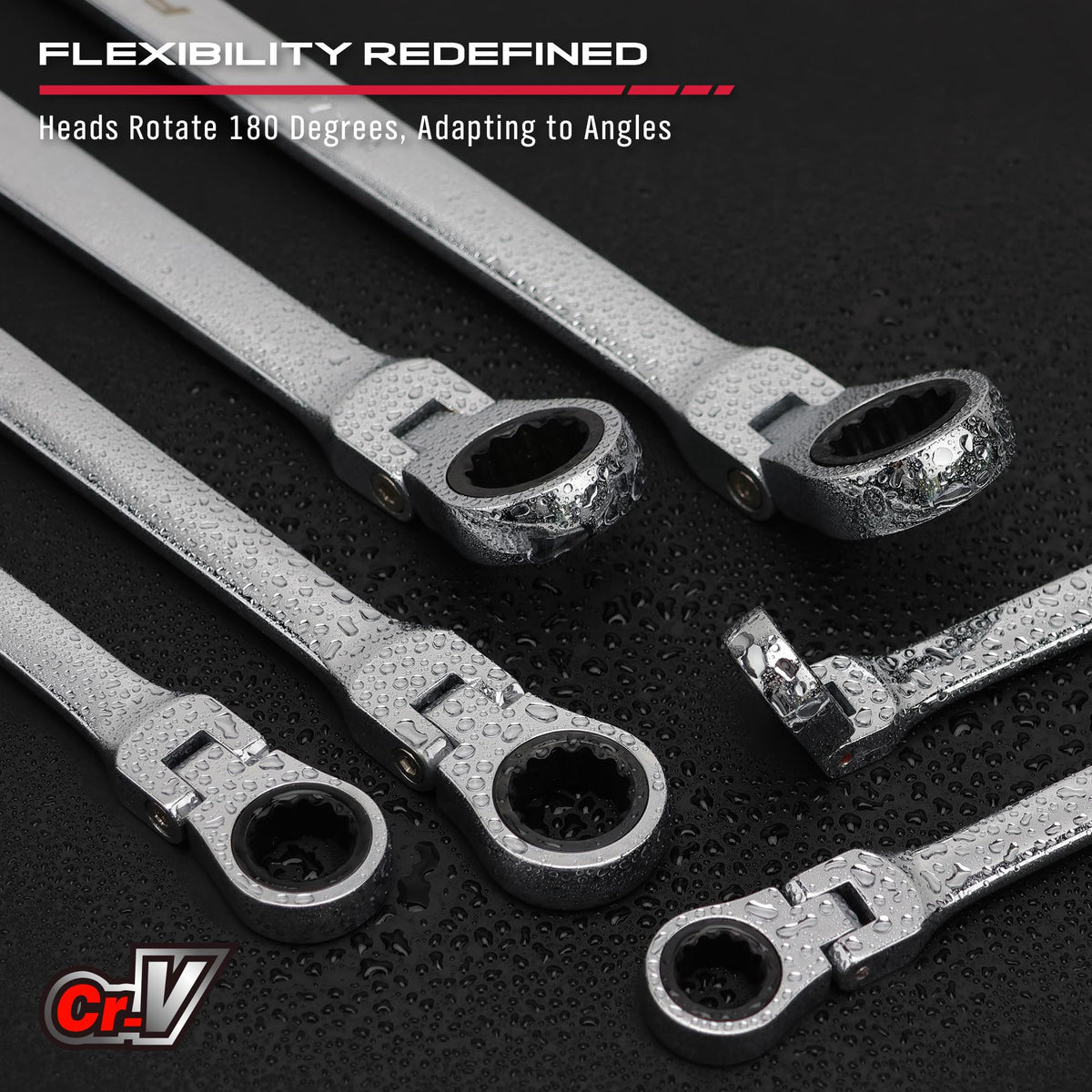 SAE & Metric Combination Wrench Set for Repairs