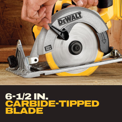 DEWALT 20V MAX 6-1/2-In Cordless Circular Saw